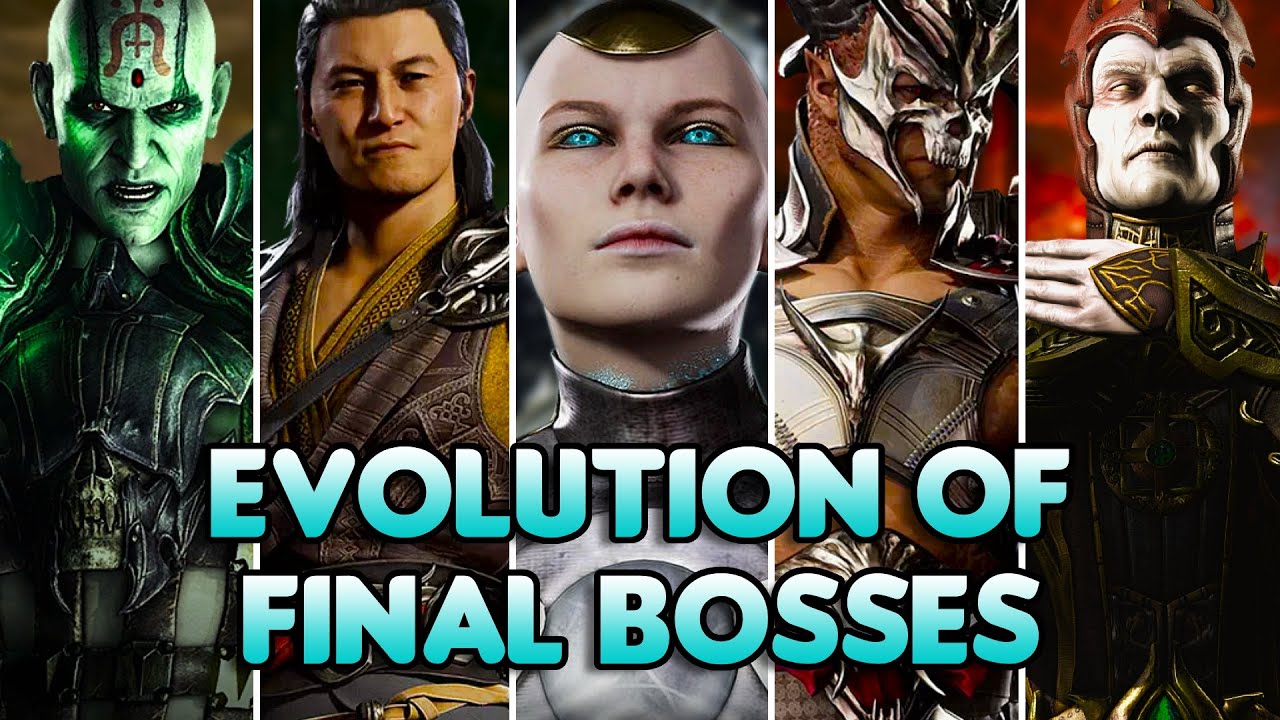 Evolution of Final Bosses | Mortal Kombat (1992-2023) | 4K