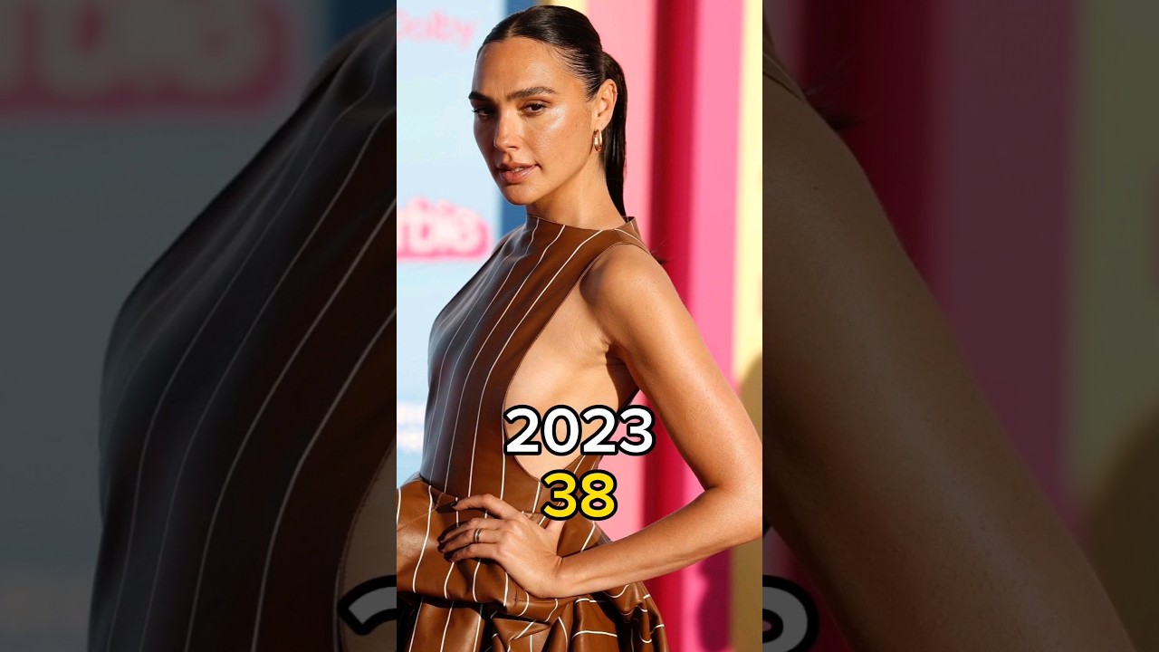 Evolution Of Gal Gadot #2024 #celebrity #actress #age #shorts #years #galgadot #star #nostalgia