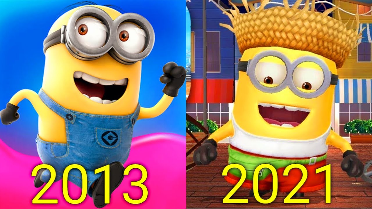 Evolution of Minion Rush 2013-2021