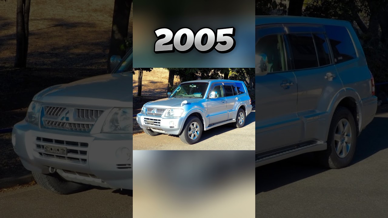 Evolution of Mitsubishi Pajero (1990/2024)#mitsubishi #pajero #evolution #pajerosport #viral #shorts