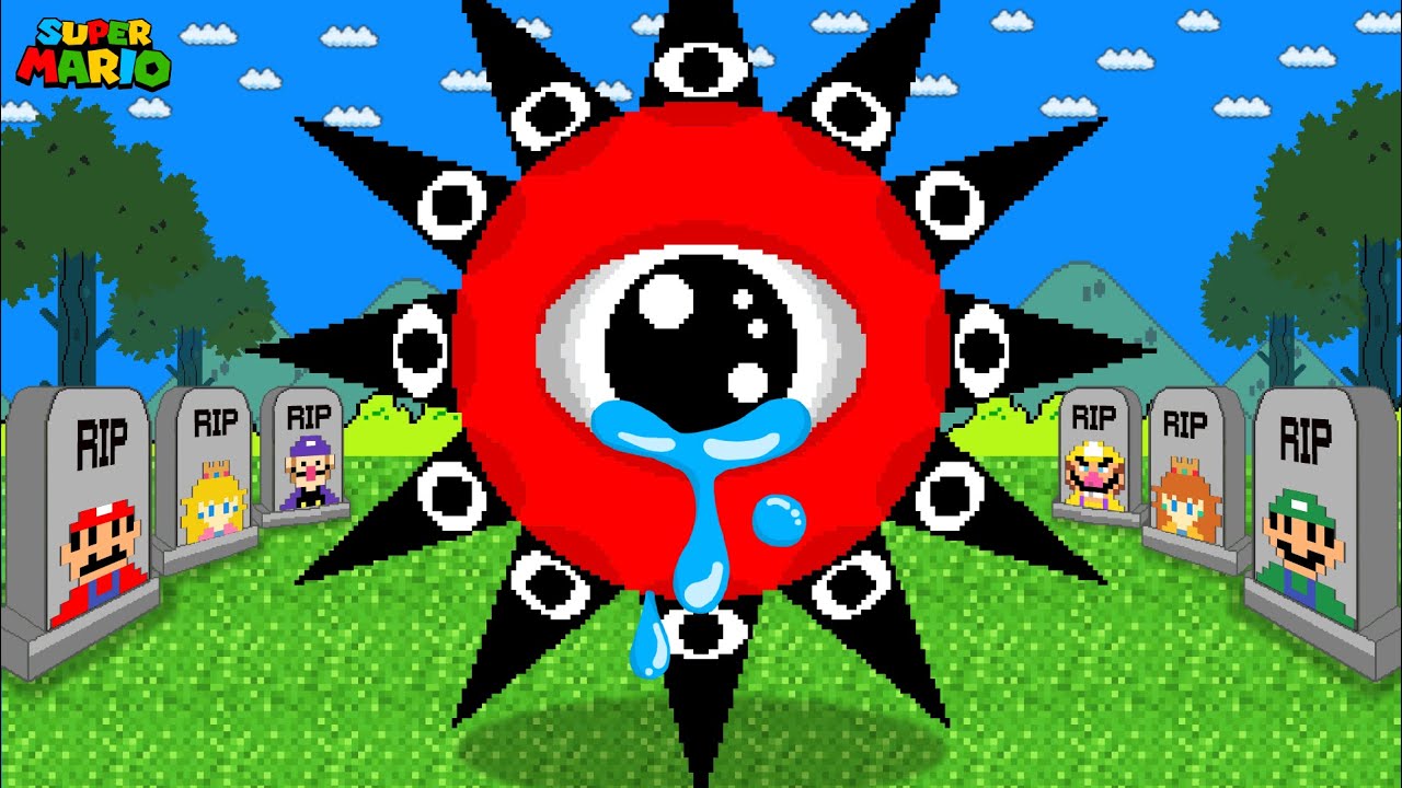 Evolution of Sprunki Mr. Sun R.I.P All Mario, Luigi, Peach, Daisy, Waluigi #sprunki