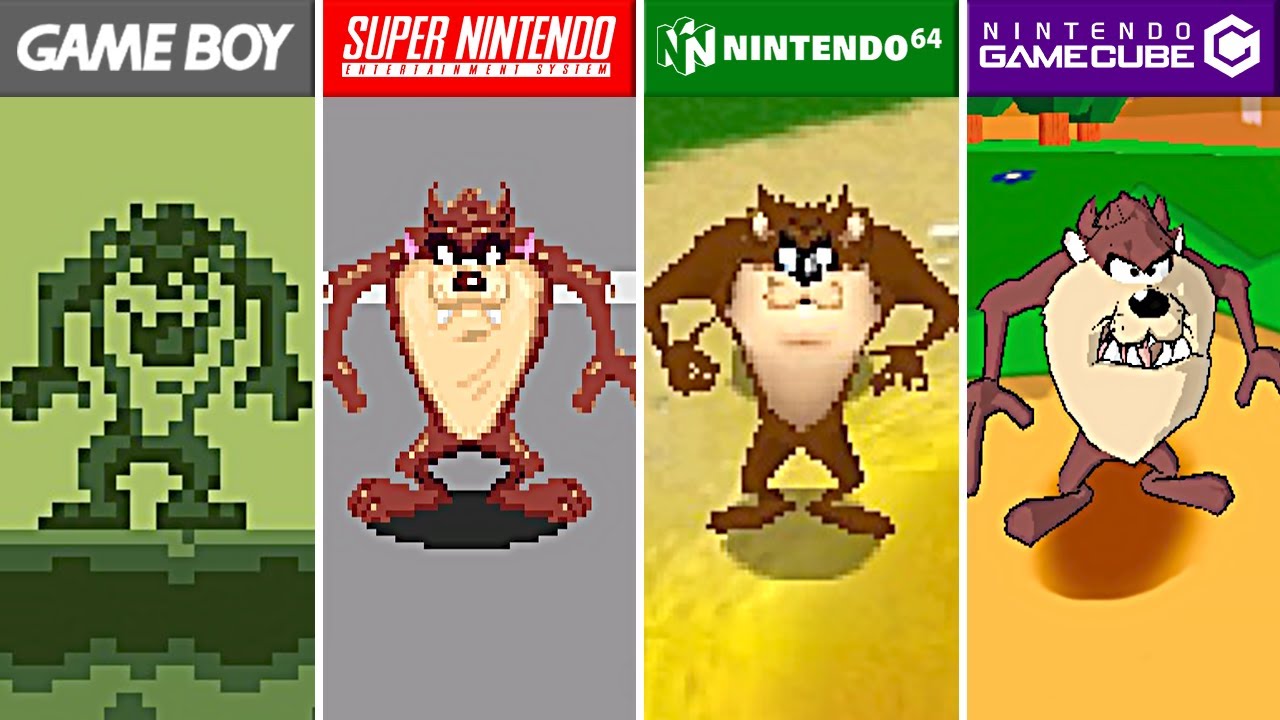 Evolution Of Tazmanian Devil Games (1983 - 2010)