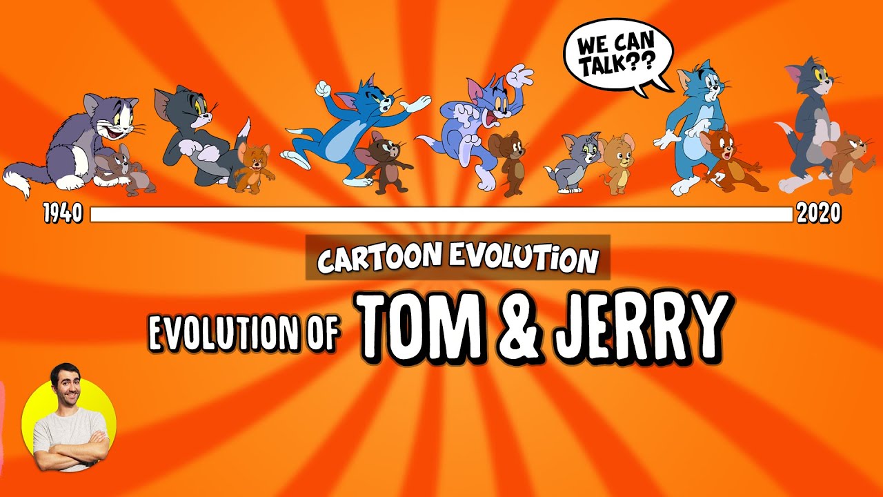 Evolution of TOM AND JERRY - 80 Years Explained | CARTOON EVOLUTION