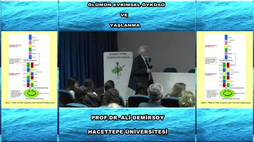 EVRİM VE YAŞLANMA     PROF DR  ALİ DEMİRSOY