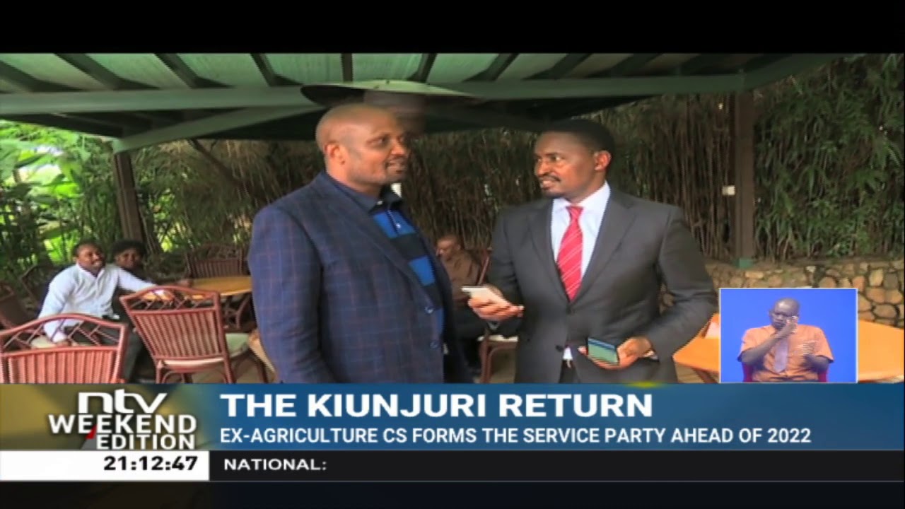 Ex-agriculture CS Mwangi Kiunjuri forms new party ahead of 2022