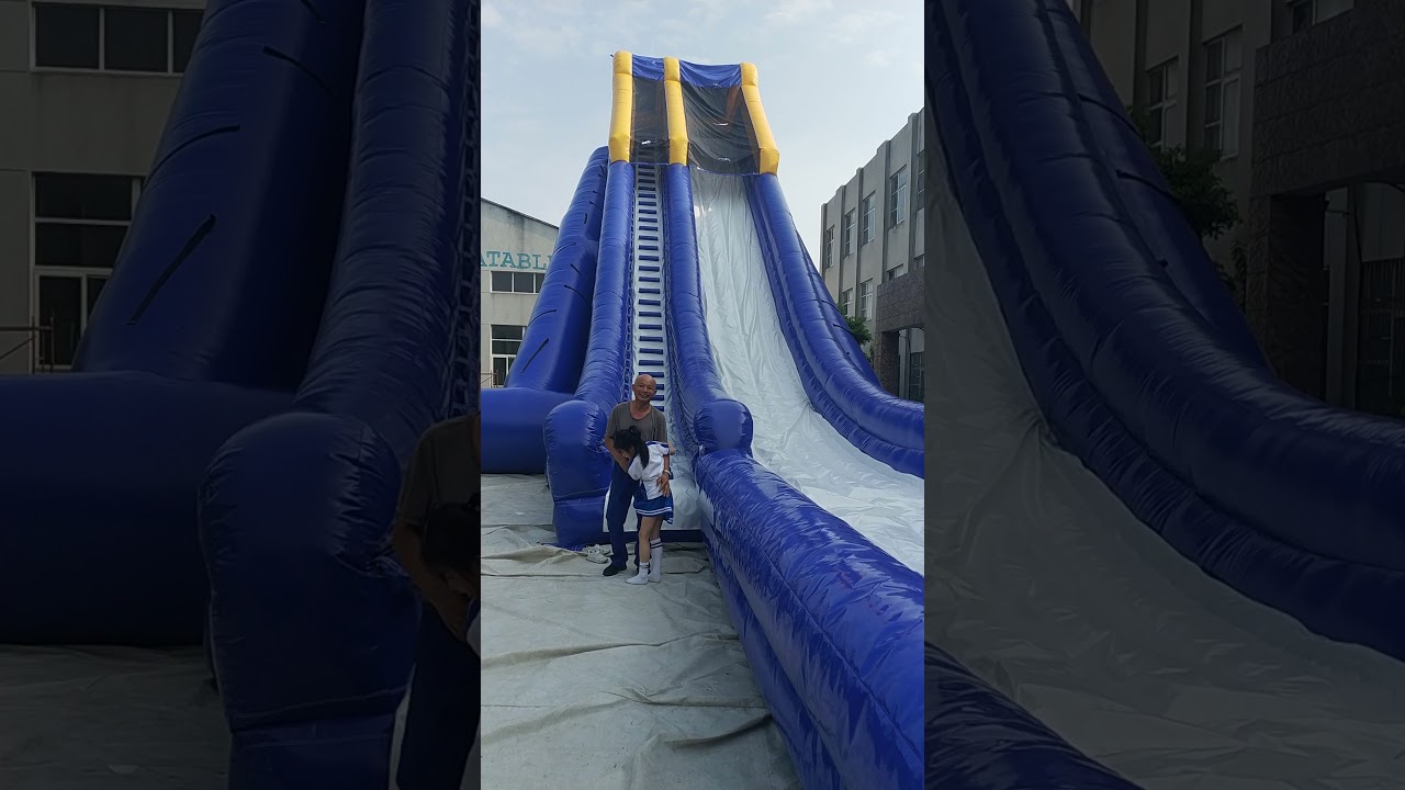 Exciting and Giant Freestyle Hippo Water Slide