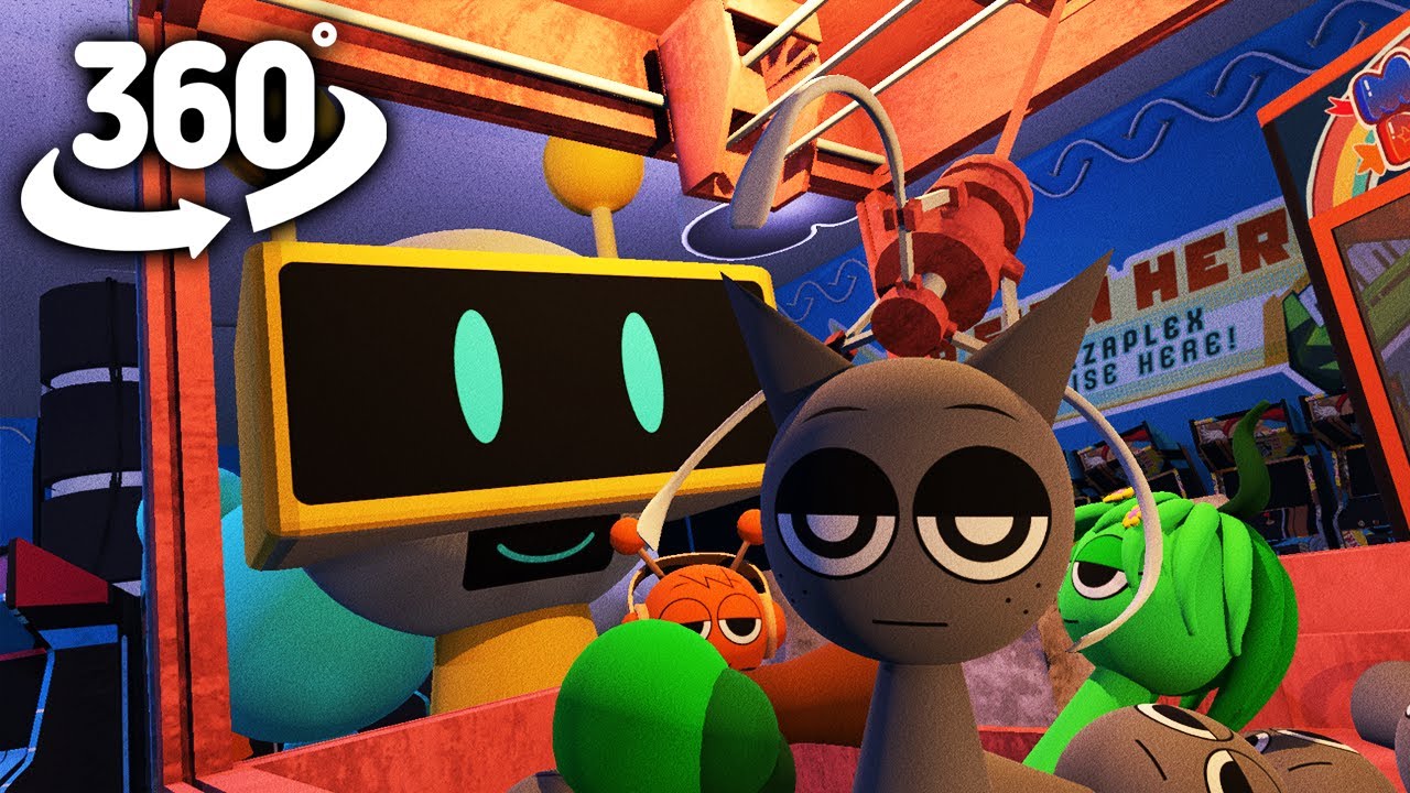 Exciting Incredibox Sprunki Claw Machine Challenge | 360° VR