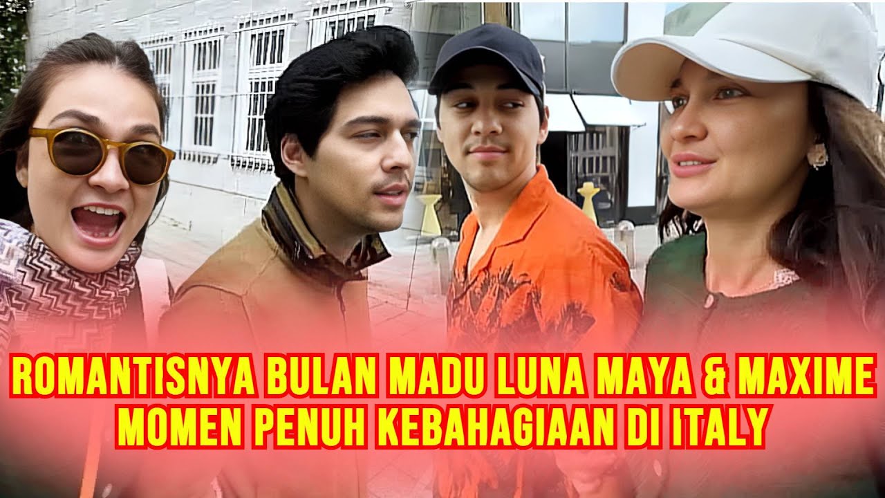 EXCLUSIVE! HOT Luna Maya & Maxime Bouttier's Honeymoon Full of Sweat, Luna Looks Even Happier
