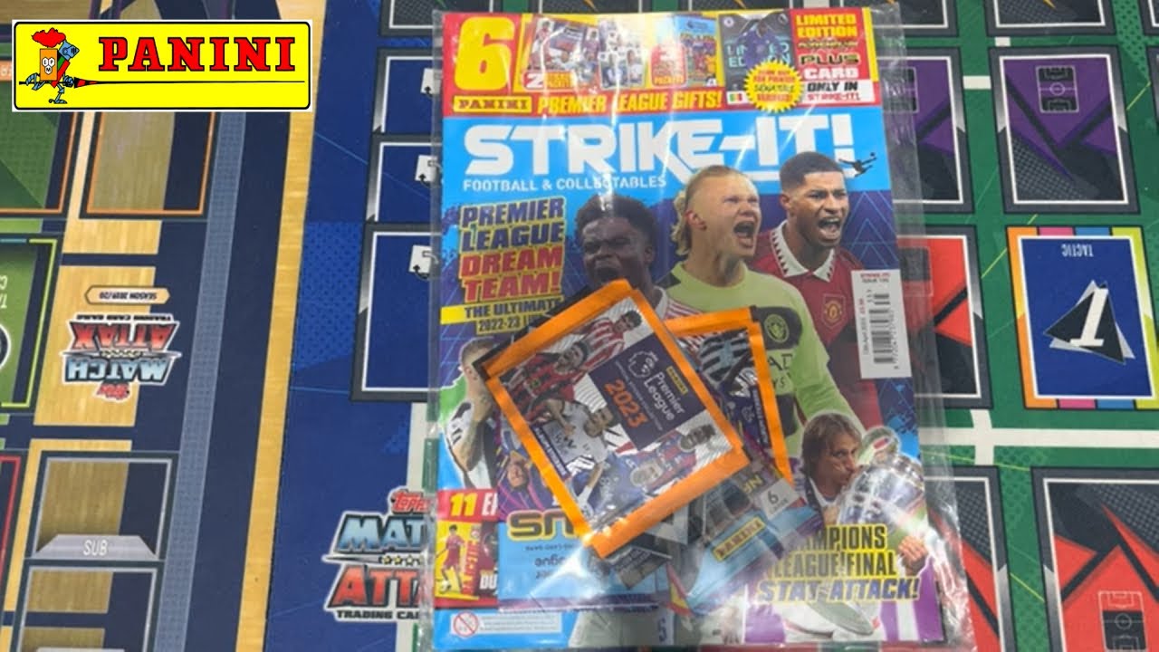Exclusive LE Card - Strike It Magazine Opening April Edition panini Premier 2023 xl