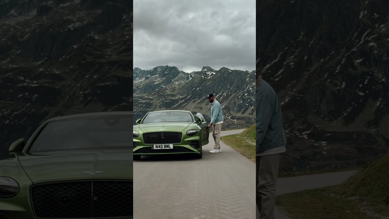 Exclusive look inside the 2025 782HP V8 #Bentley Continental GT Speed  @bentleymotors #GTSpeesAlps