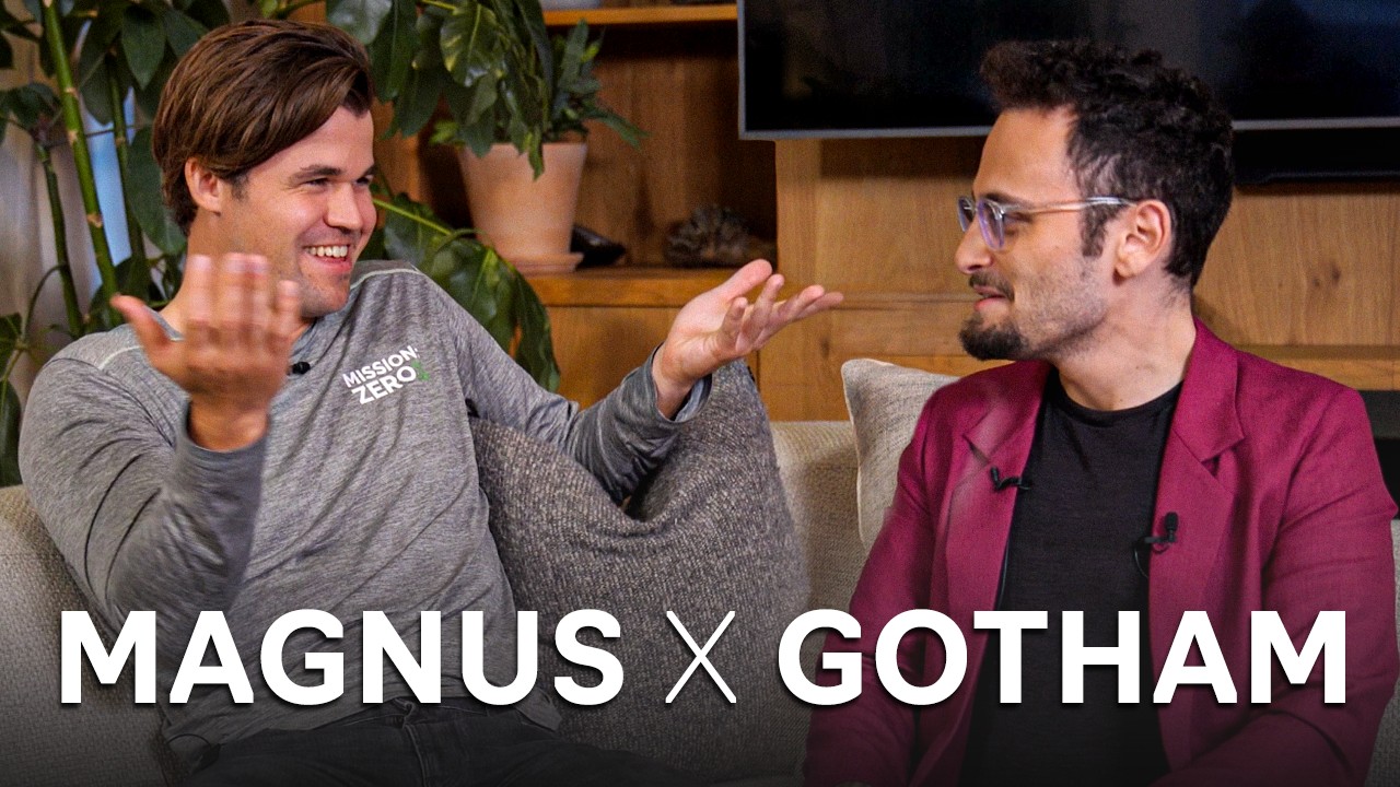 EXCLUSIVE Magnus Carlsen Interview ft. GothamChess