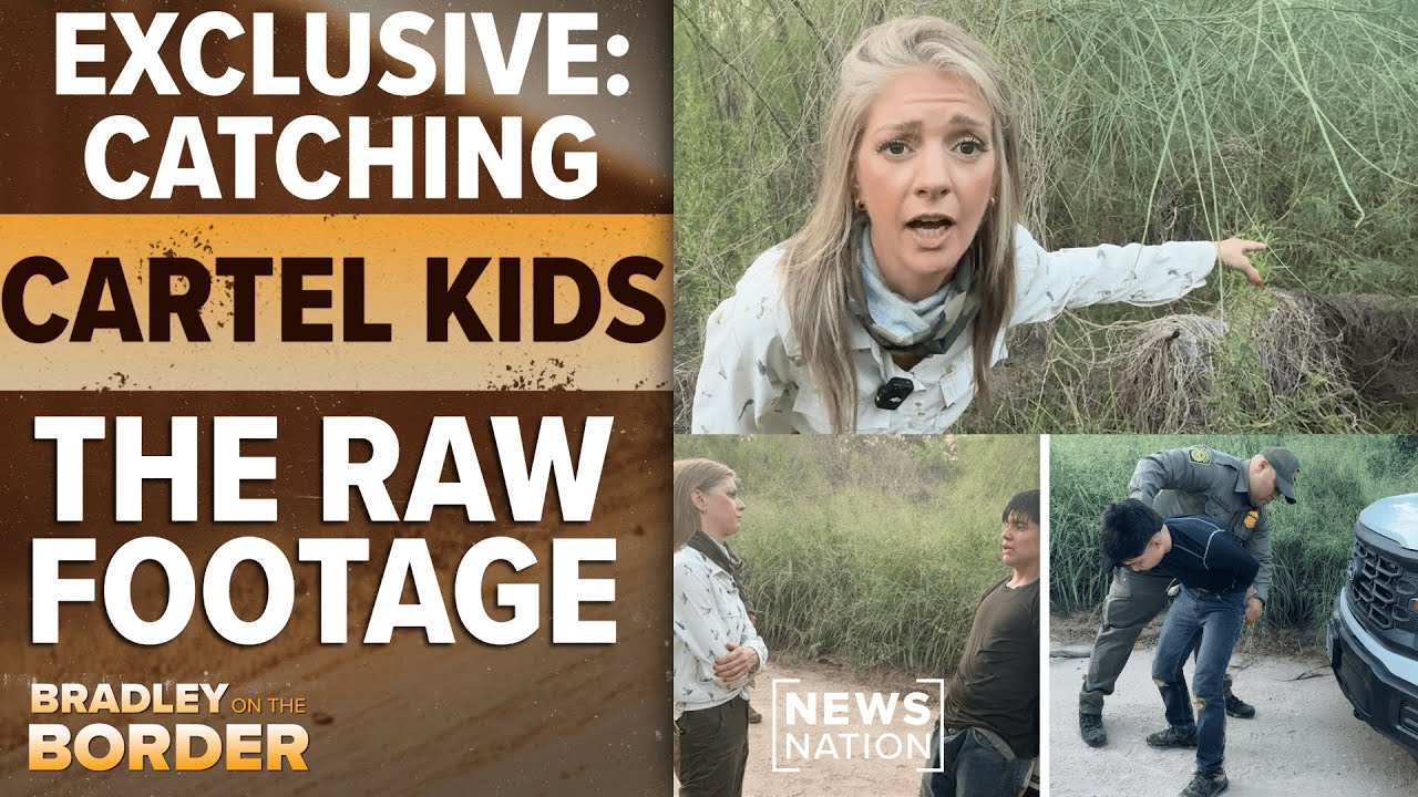 Exclusive raw footage: Cartel using teens for human smuggling | Bradley on the Border