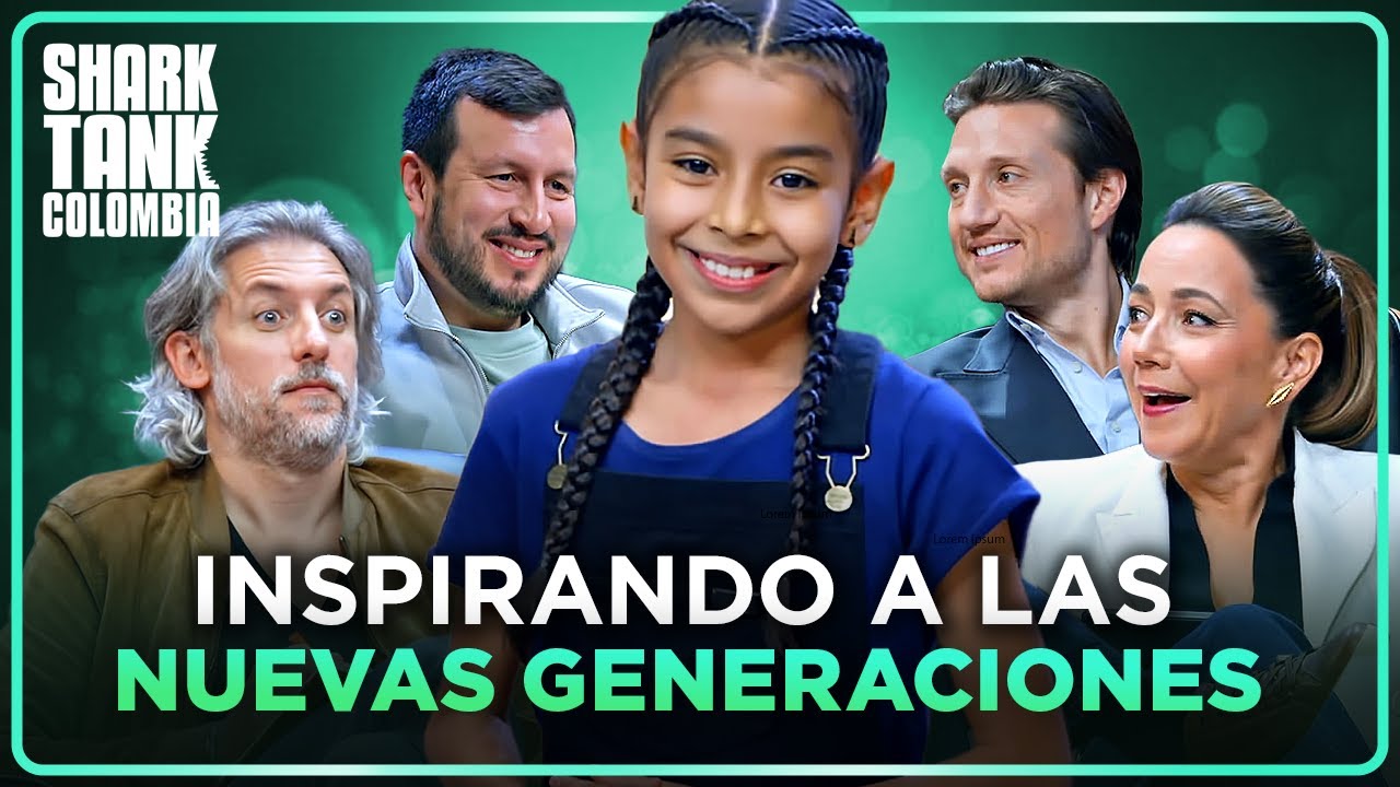 EXCLUSIVO: Una niña de 10 años ya es CEO 🤯 | Shark Tank Colombia