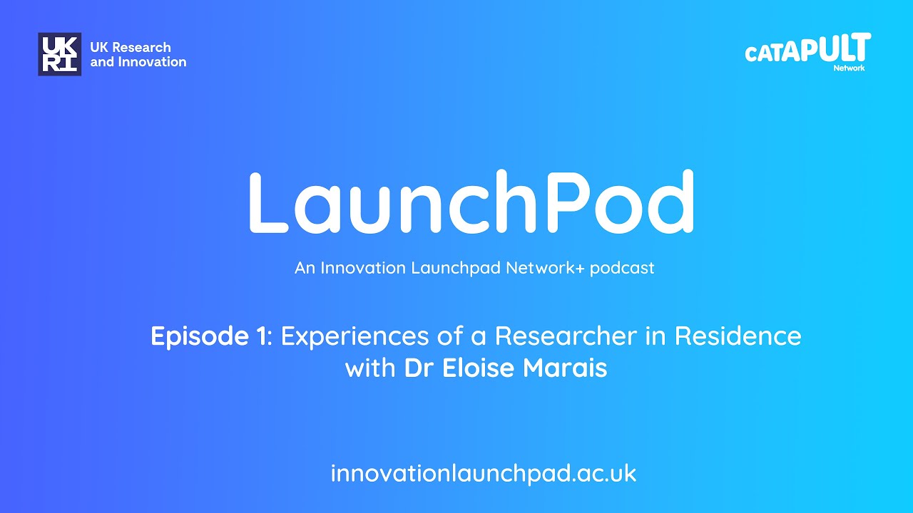 Experiences of a Researcher in Residence with Dr Eloise Marais