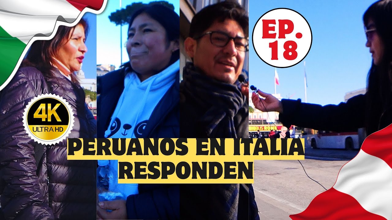 ✅Experiencias Reales de 3️⃣ peruanos en Italia| Entrevista,Roma, EP.18
