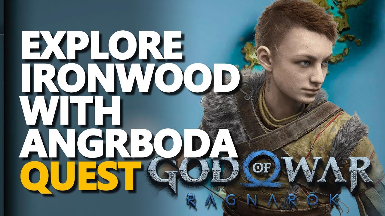 Explore Ironwood with Angrboda God Of War Ragnarok