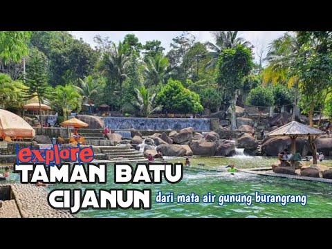 Explore Taman Batu Cijanun Mata Air Gunung Burangrang