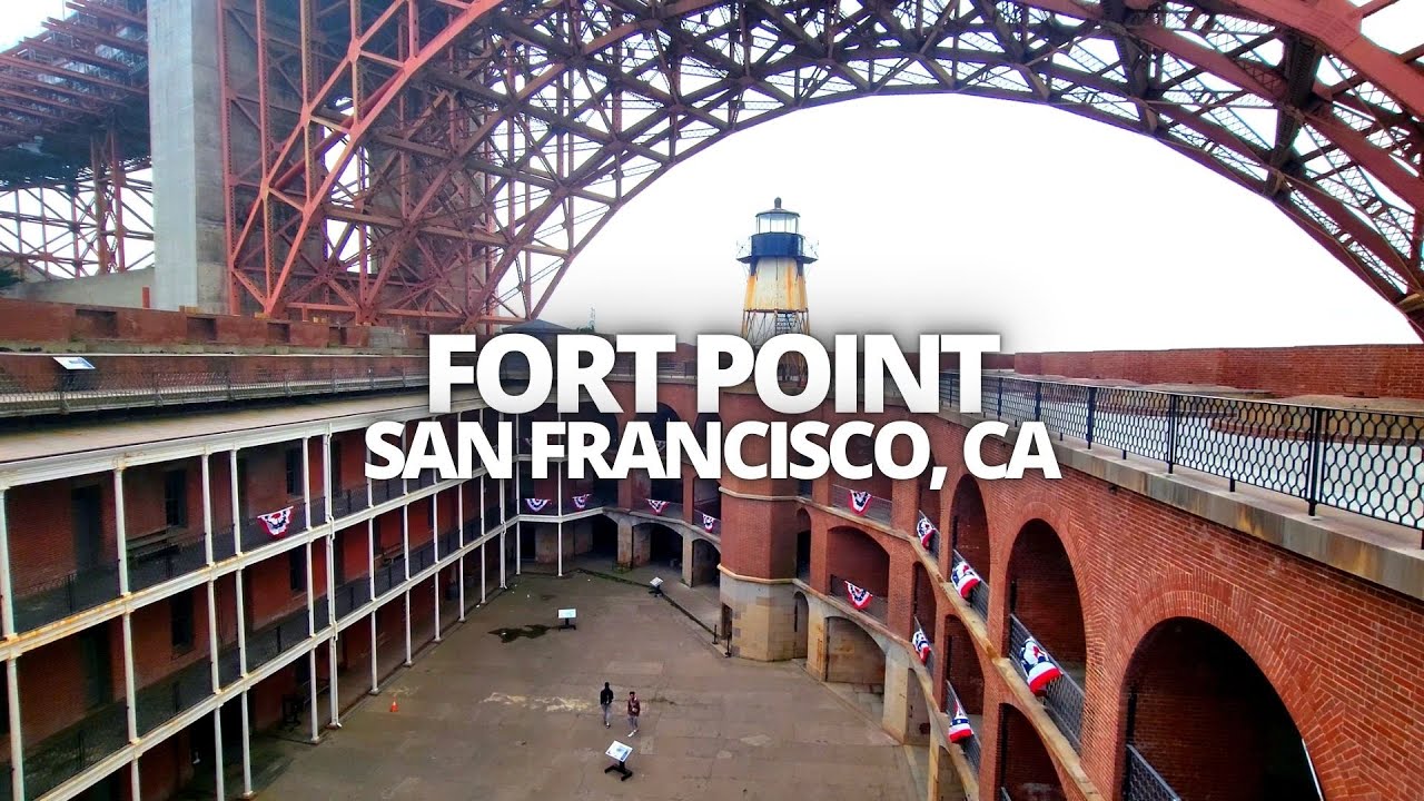 Exploring Fort Point in San Francisco, California USA Walking Tour #fortpoint #sanfrancisco #sf
