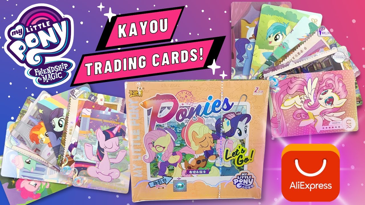 🌈Exploring KAYOU My Little Pony FIM Collectable Trading Cards Let's Go/Cities of Equestria Packs! P1