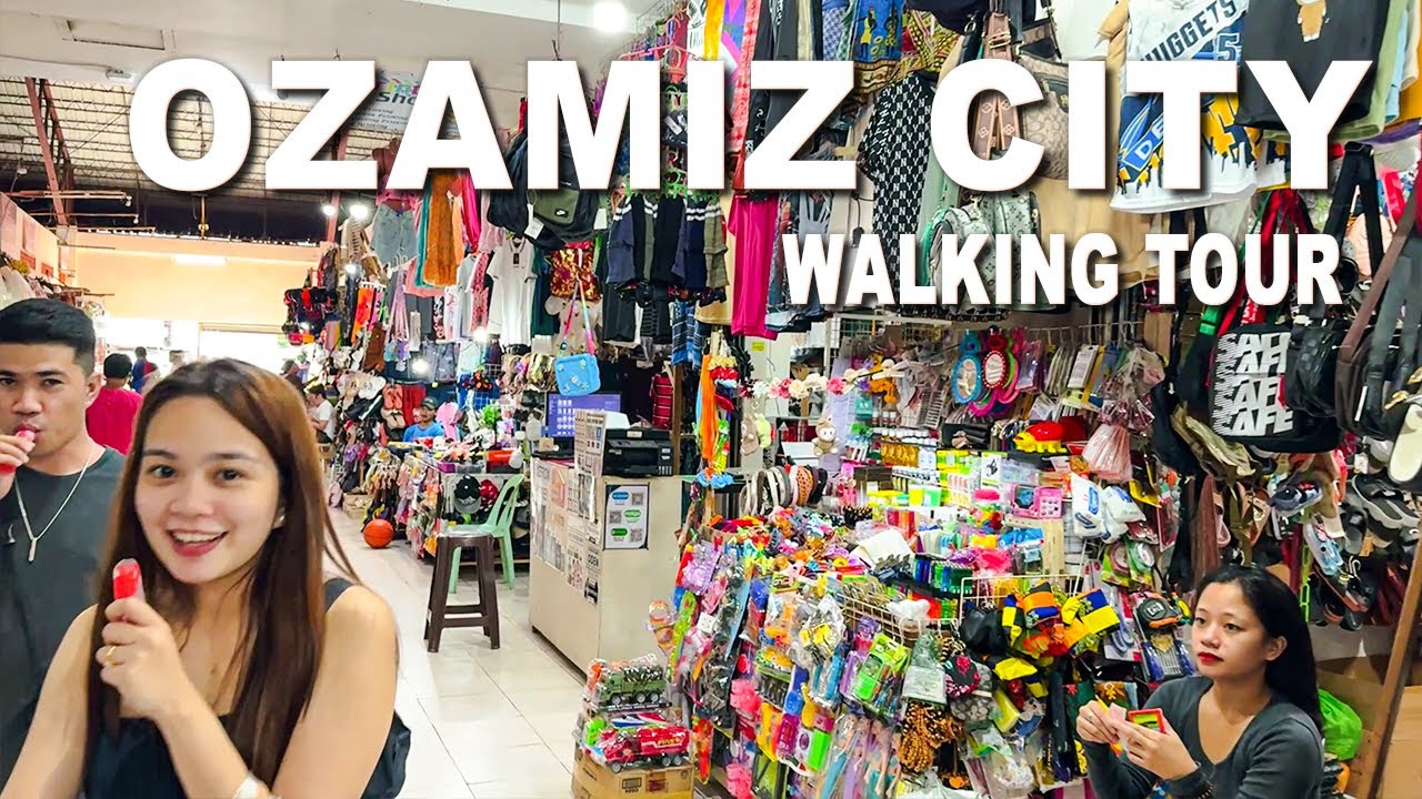 Exploring OZAMIZ CITY  Misamis Occidental | Public Market and City Streets | Mindanao Philippines