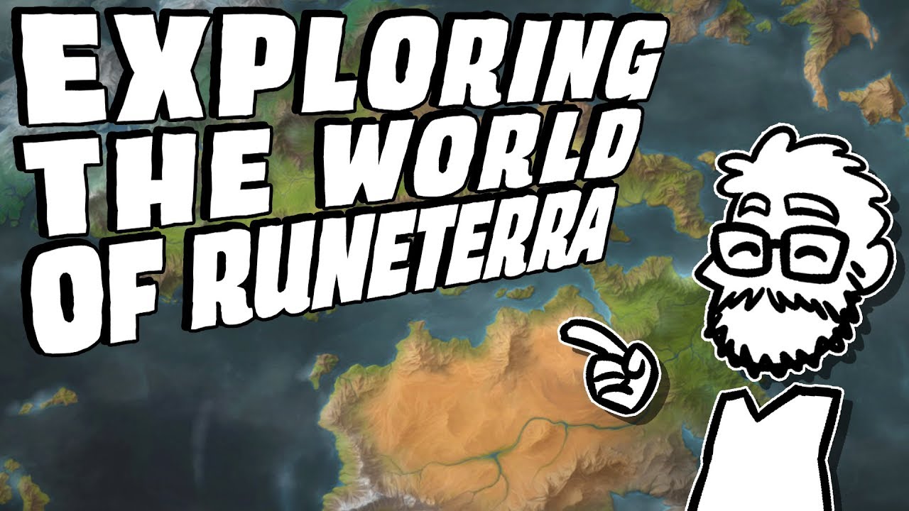 Exploring Valoran & what maps can do for storytelling || The Map of Runeterra