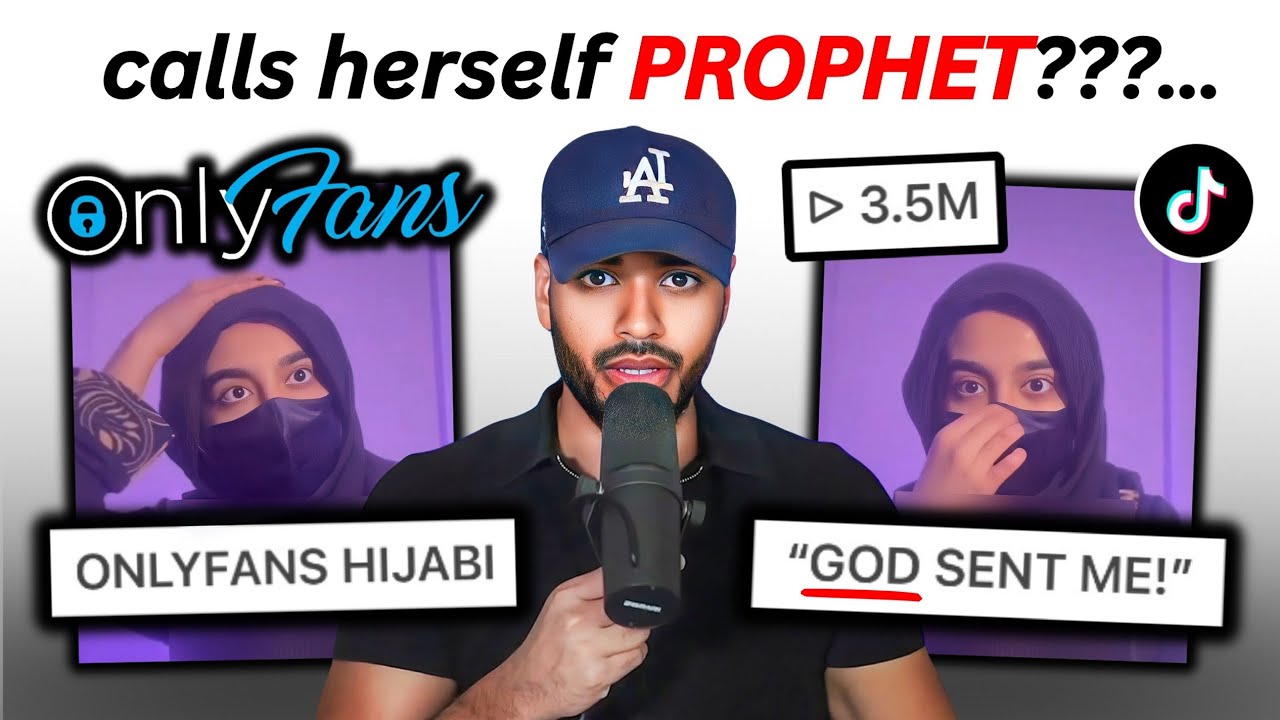 Exposing SHAMELESS Hijabi on ONLYFANS calling herself PROPHET?