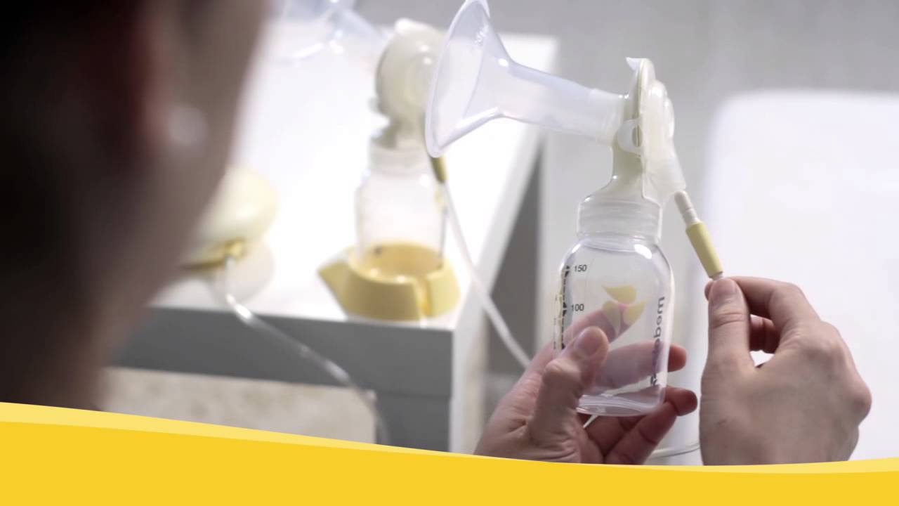 Expression à l'aide de tires-lait Medela (Belgie - français)