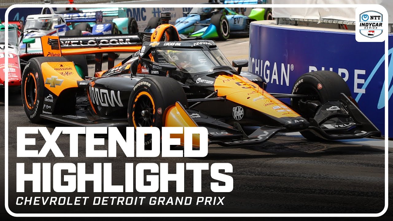 Extended Race Highlights | 2025 Chevrolet Detroit Grand Prix | INDYCAR SERIES