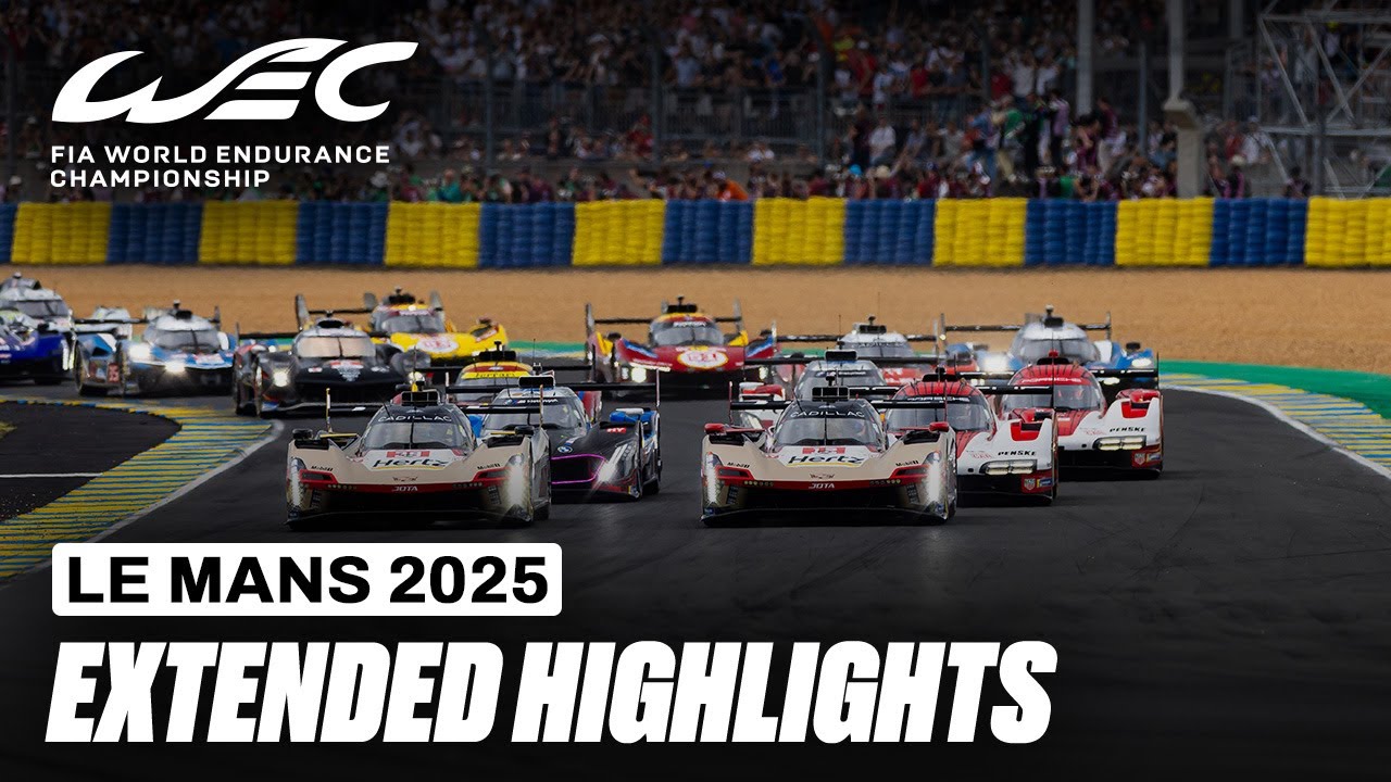 Extended Race Highlights | 24 Hours of Le Mans 2025 | FIA WEC