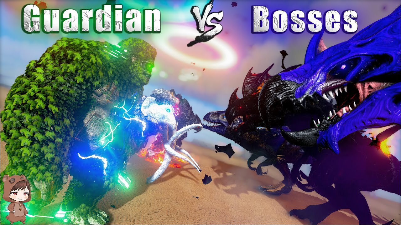 Extinction Core Guardians VS Primal Fear Bosses | ARK Mod Battle Ep.119