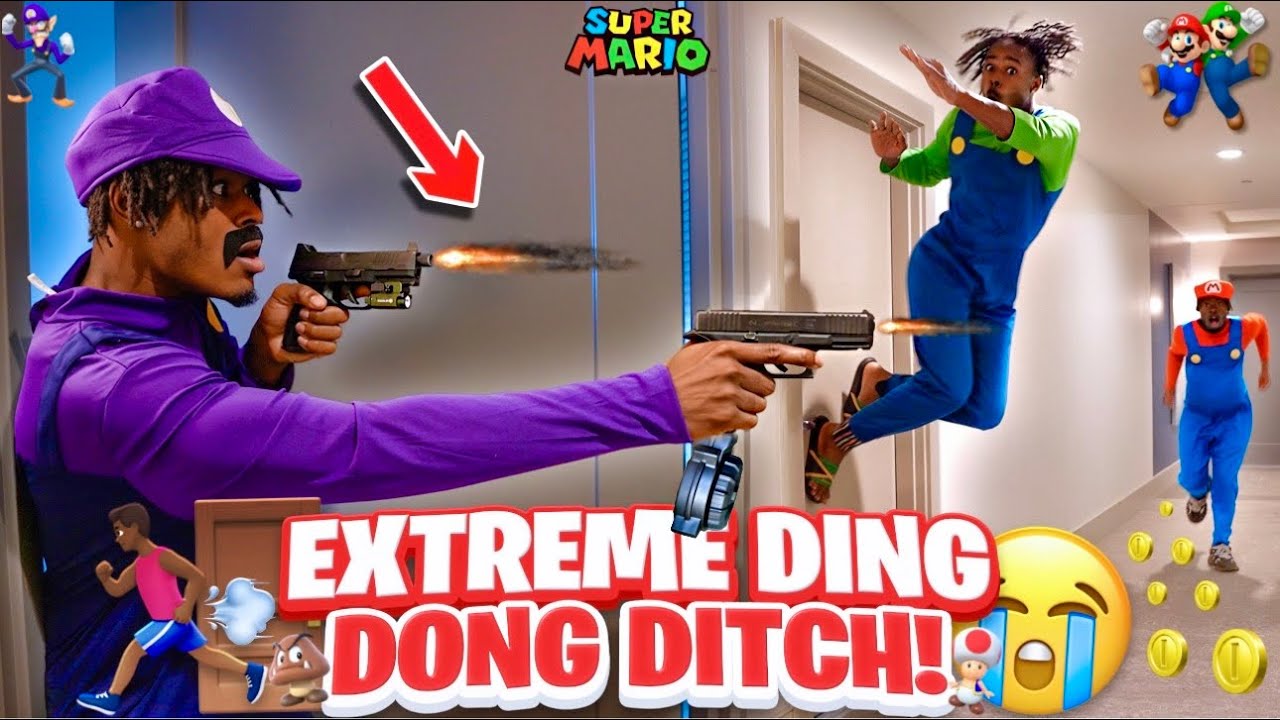 EXTREME DING DONG DITCH Part 19!! | COLLEGE EDITION *GONE WRONG*