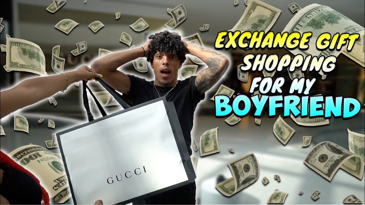 EXTREME GIFT EXCHANGE SHOPPING WITH MY BOYFRIEND | King Cid And Dymondsflawless