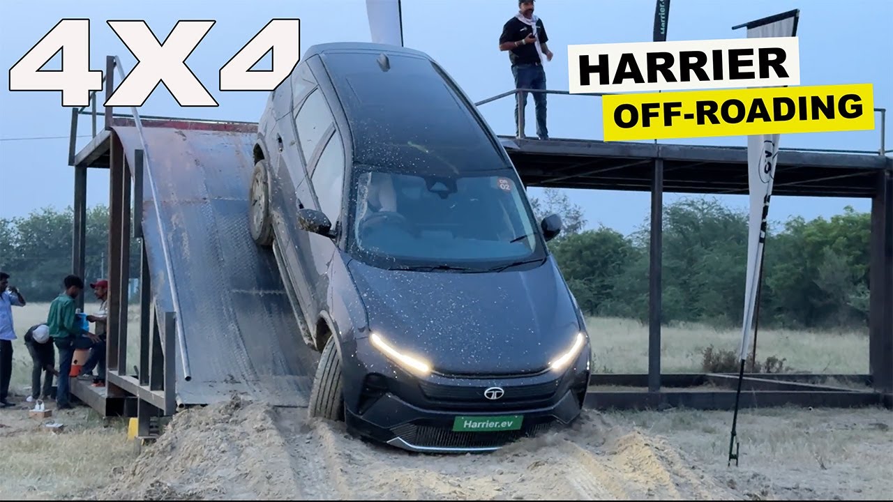 *EXTREME Off-Roading* New Harrier EV 4X4 !! Shocking