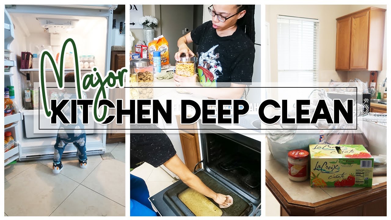 EXTREME SPRING CLEAN AND ORGANIZE WITH ME 2020| DECLUTTER AND ORGANIZE KITCHEN | CLEANING MOTIVATION