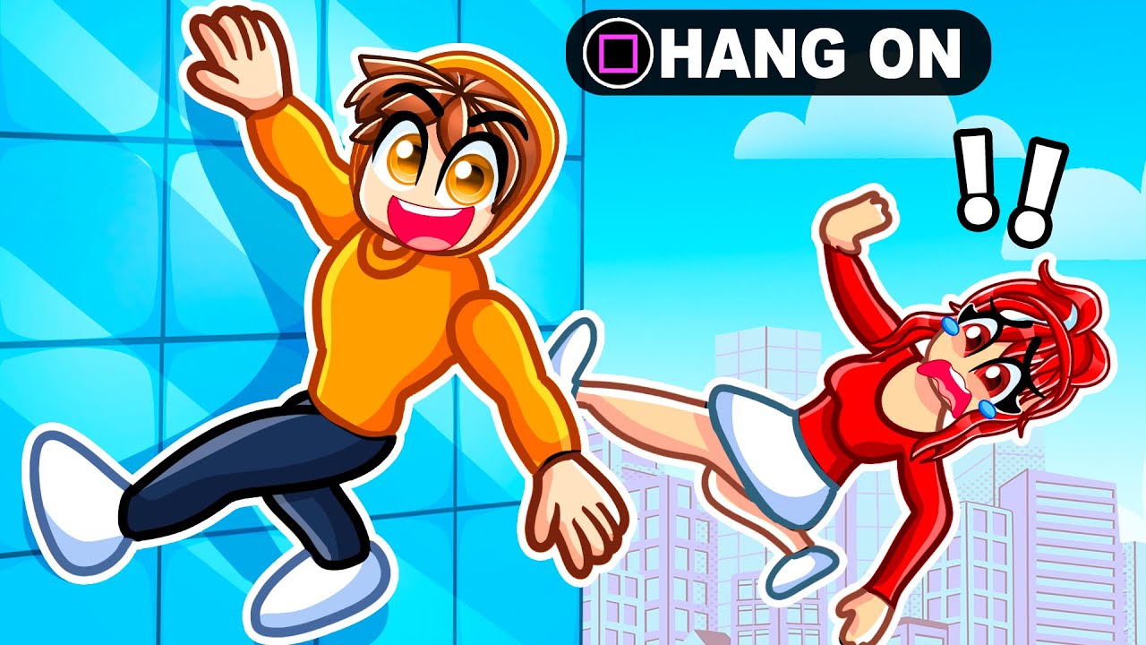 Extreme Tag in Realistic Parkour Game With MY BULLY GIRLFRIEND...