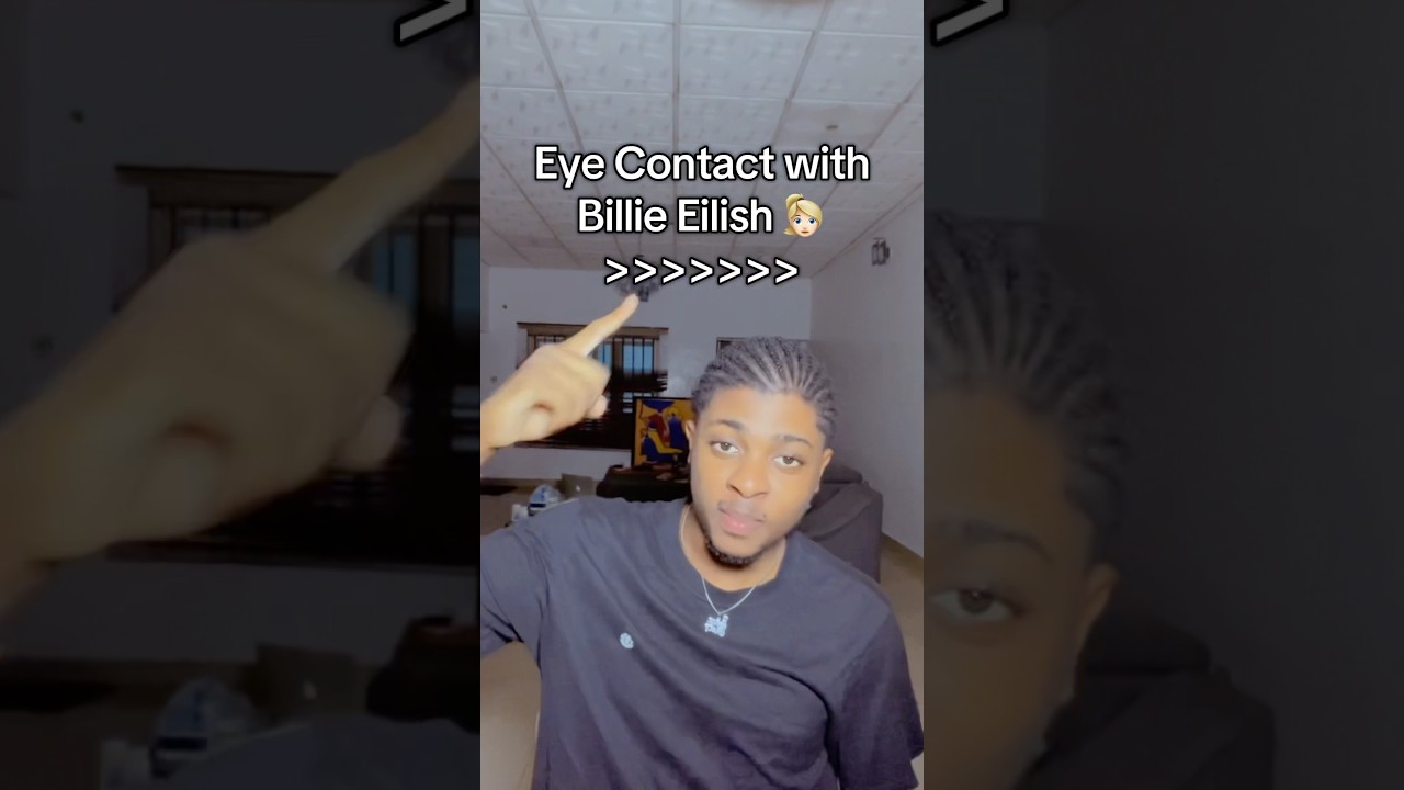 Eye contact with Billie Eilish👱🏻‍♀️… @SageGlory1