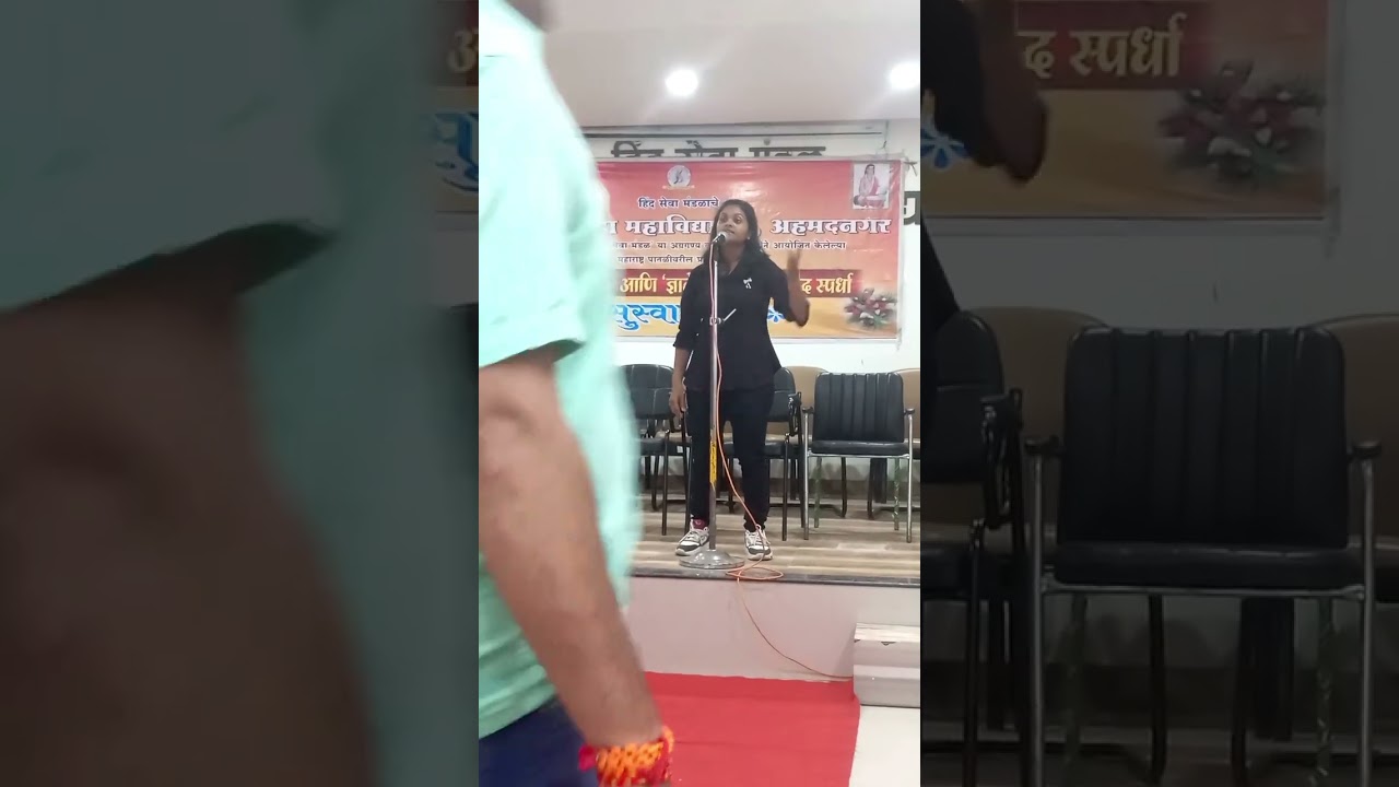Eye Opening video for every youth//Covered by Nandita Datta(Elocution)