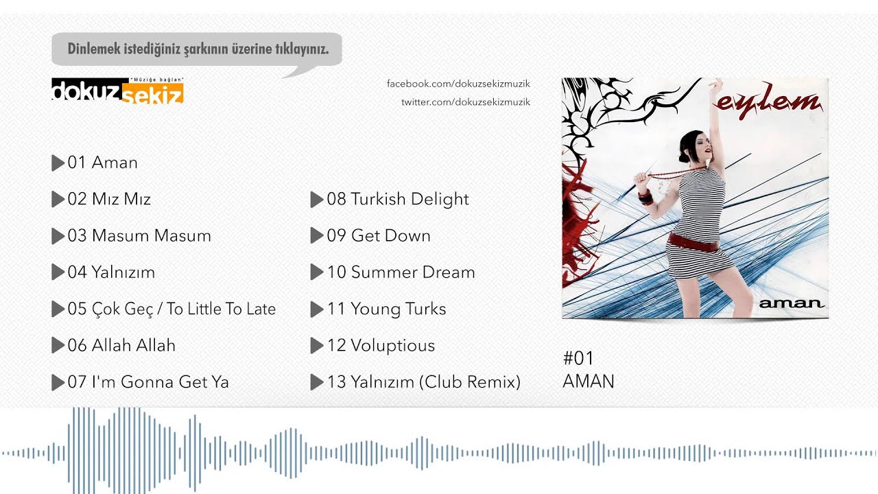Eylem - Aman (Official Audio)