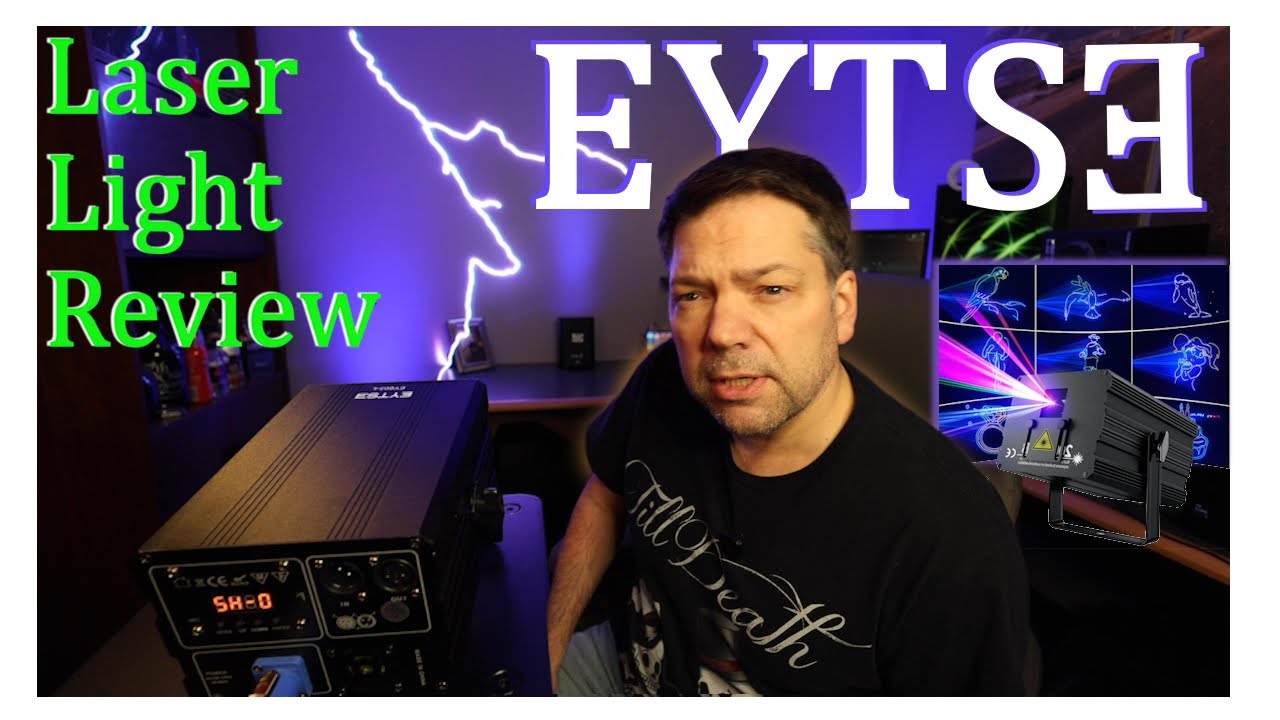 EYTSE Laser  DJ LIGHT w/remote, can be used with the app Light Elf. Tons of possibilities.