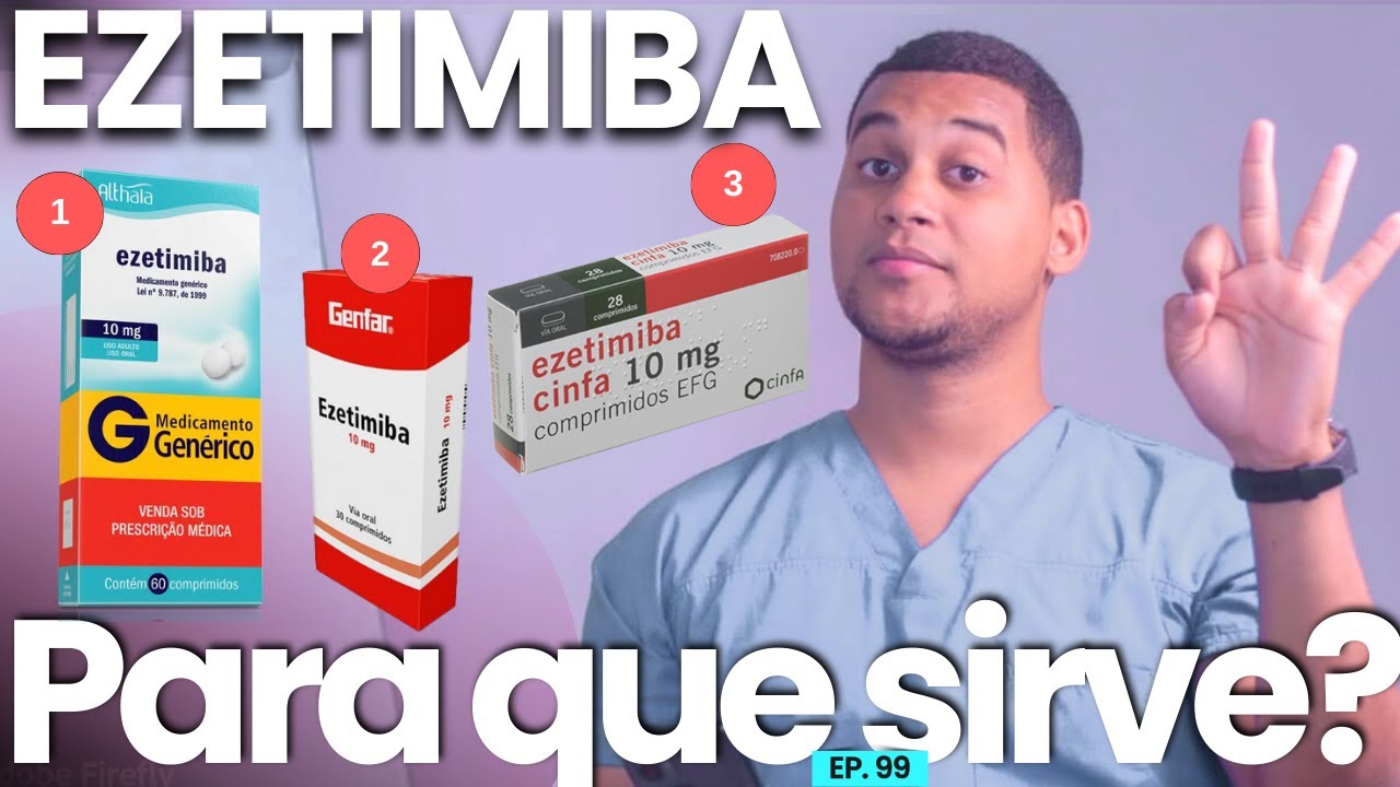 EZETIMIBA PARA QUE SIRVE | 3 COSAS