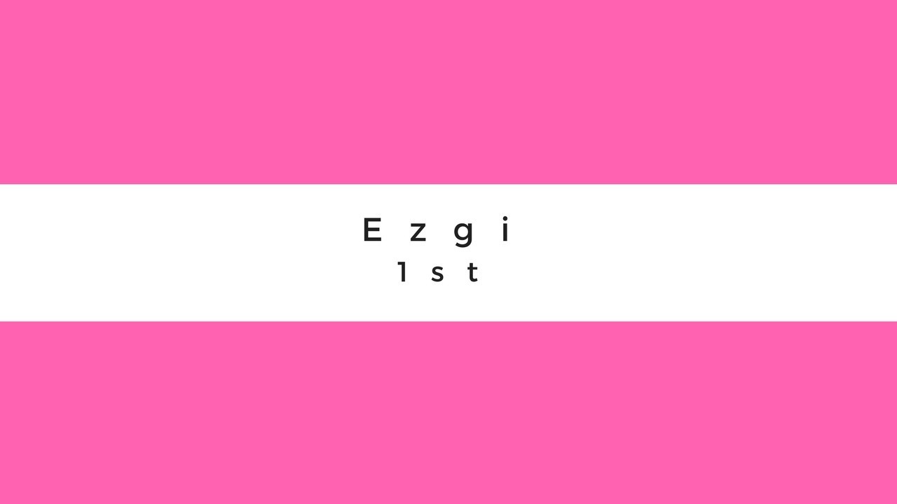 Ezgis First Birthday