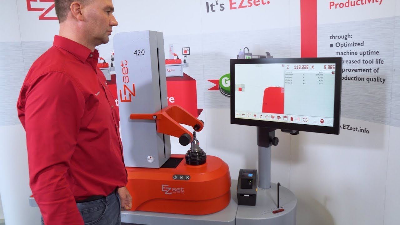EZset tool presetter IC2 (also for wood tools)