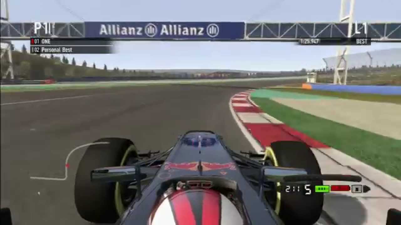 F1 2011 - Fastest Lap at Istanbul Park, Turkey (Time Trial)