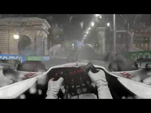 F1 2020 -  Singapore Marina Bay Street Circuit Gameplay (4k 60fps)