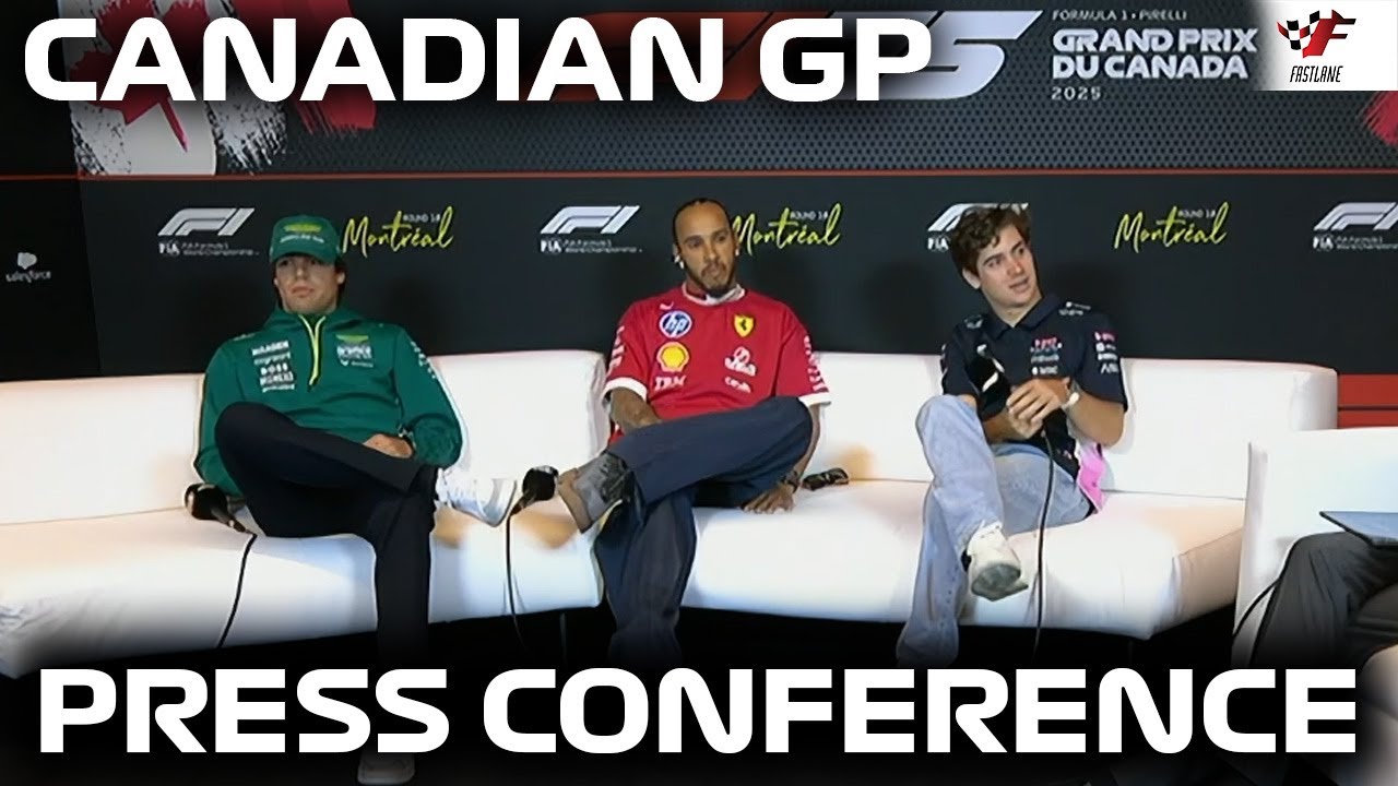 F1 Pre-Race Press Conference Canadian GP 2025 | Lewis Hamilton, Franco Colapinto, Lance Stroll