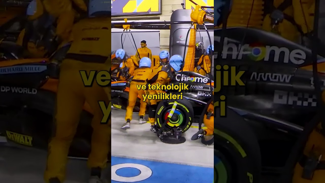 F1 PİT STOP REKORU! | F1 EN HIZLI PITSTOP!  #f1 #f1shorts
