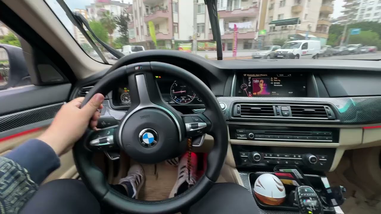 F10 520d stage3 ile Traction Modunda eğlenmeler :) - Drift içerir!