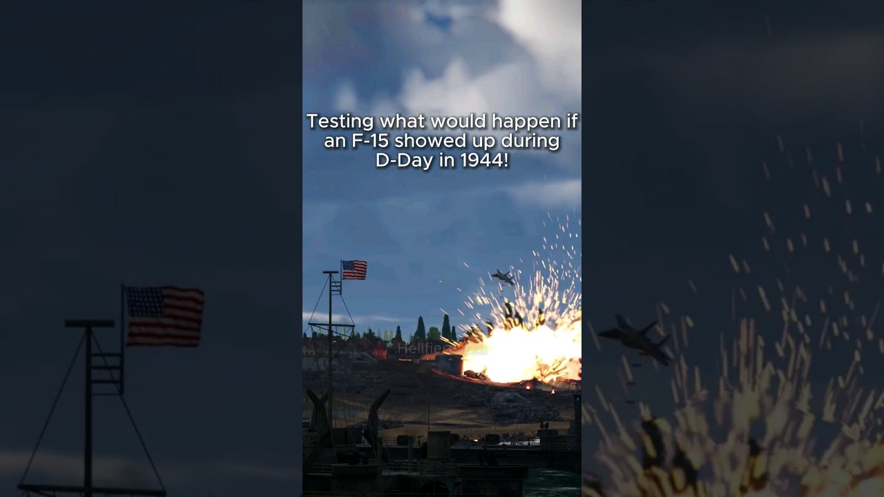 F-15 at the D-DAY 1944?🤯