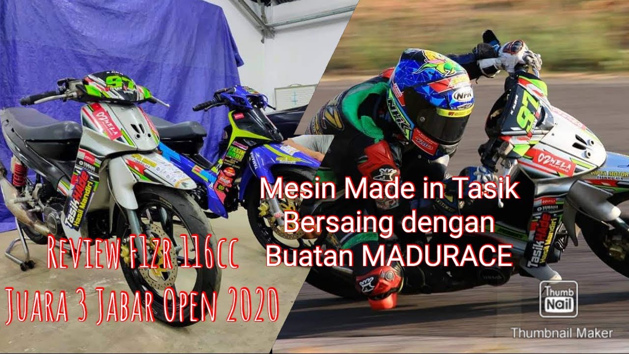 f1zr road race 116cc korekan CMRT tasik malaya bersaing dengan madurace