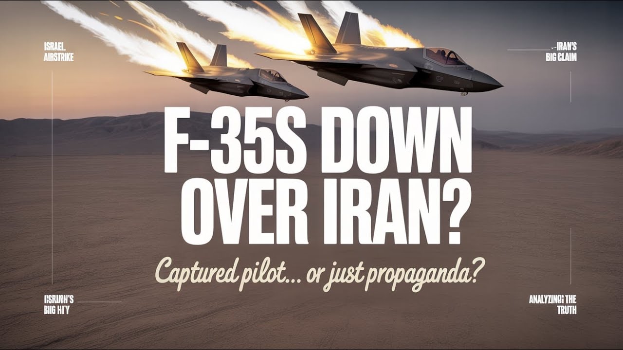 F-35s Down Over Iran? Shocking Claims vs Cold Reality